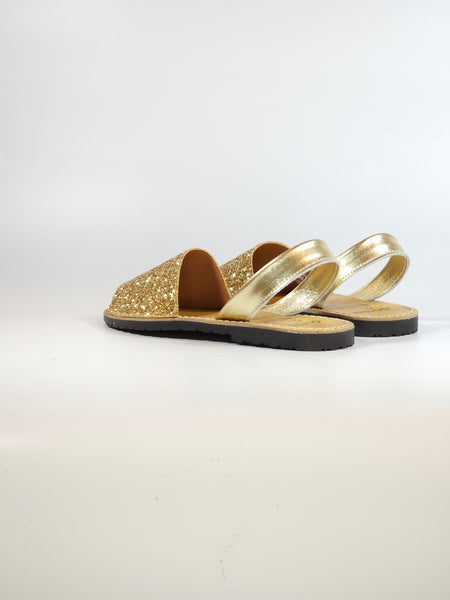 DOREA - MINORCHINA DONNA PLATINO CHAMPAGNE IN GLITTER