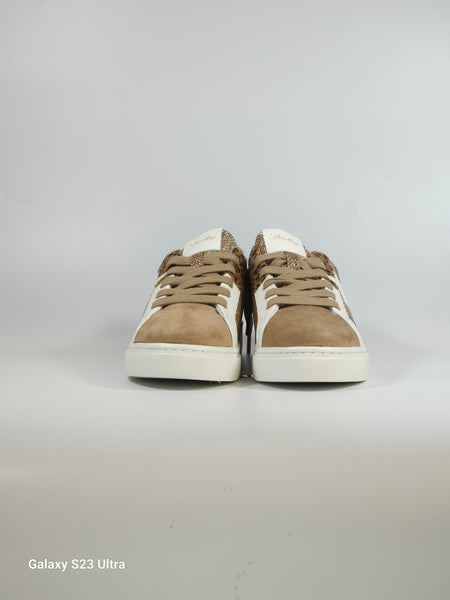 dalzoppo.it - SNEAKERS PER DONNA TAUPE, ANIMALIER E DORATE FY0822