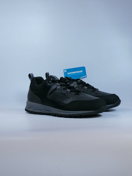 GEOX - SCARPA SPORTIVA AMPHIBIOX IMPERMEABILE NERA PER UOMO DELRAY U360MC