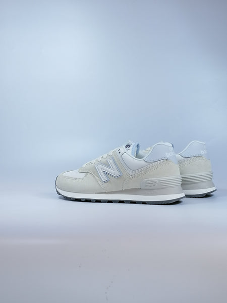 NEW BALANCE - SCARPA DA GINNASTICA 574 UNISEX BIANCA GHIACCIO AA2