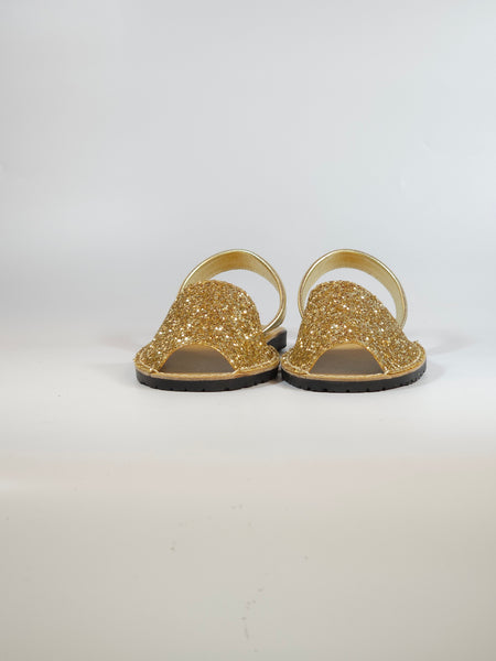 DOREA - MINORCHINA DONNA PLATINO CHAMPAGNE IN GLITTER
