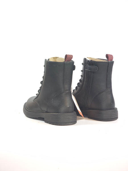 GEOX - ANFIBIO IN SIMILPELLE CON ZIP INTERNA PER BAMBINI E RAGAZZI J049QD