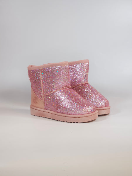 dalzoppo.it - STIVALETTO ROSA GLITTER CON PELO INTERNO PER BAMBINI 2227L
