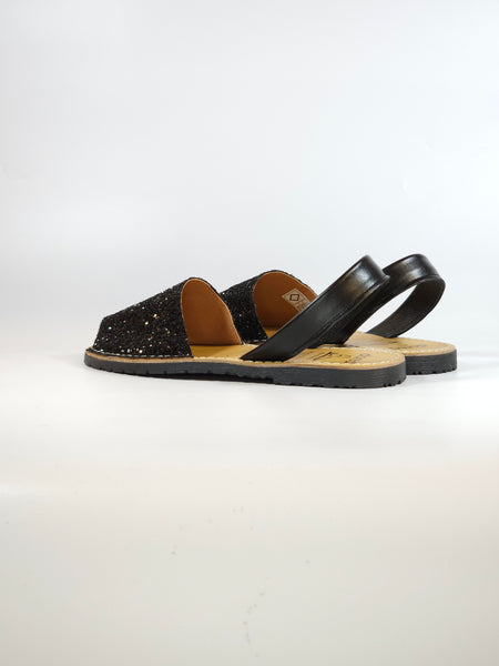 DOREA - MINORCHINA DONNA NERA IN GLITTER