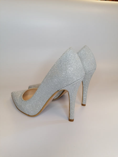 DECOLLETE GLITTER ARGENTO 1172