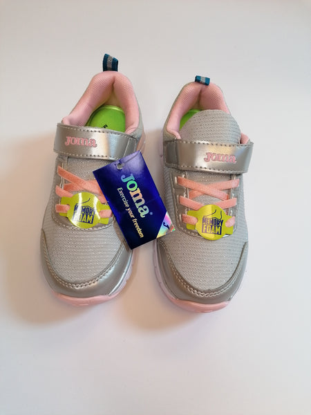 JOMA - KIDS TEMPO 2112 GREY PINK GRIGIA E ROSA