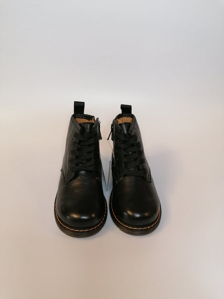 GRUNLAND - ANFIBIO NERO IN PELLE PP0255