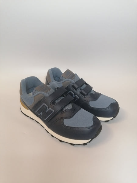 NEW BALANCE - SCARPA CON STRAPPO BLU 574 LX1