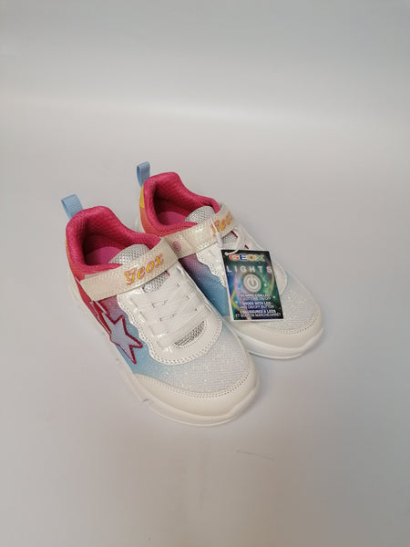 GEOX - SCARPA DA BAMBINA CON STRAPPO E STELLA CON LUCI ARIL J15DLB
