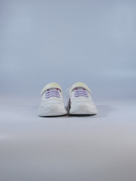 GEOX - SCARPA DA GINNASTICA BAMBINA BIANCA E COLORI PASTELLO SPRINTYE J26FWA