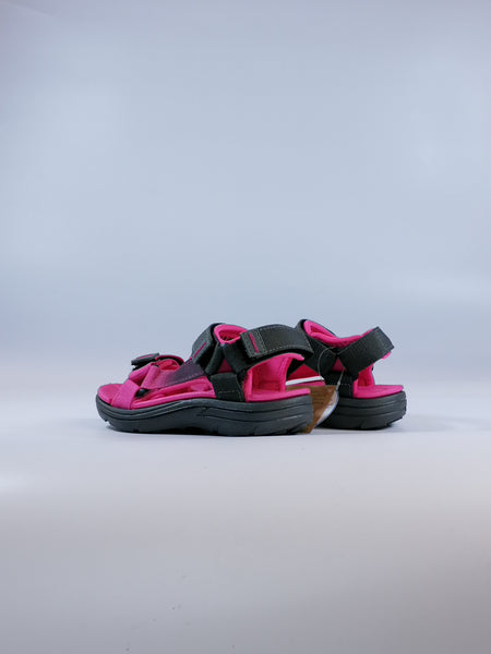 GRUNLAND - SANDALO SPORTIVO BAMBINA FUXIA IN TESSUTO E GOMMA SA1195