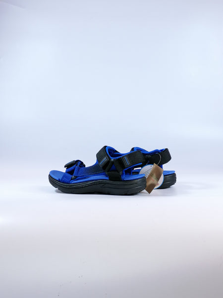 GRUNLAND - SANDALO SPORTIVO BAMBINO BLU IN TESSUTO E GOMMA SA1195