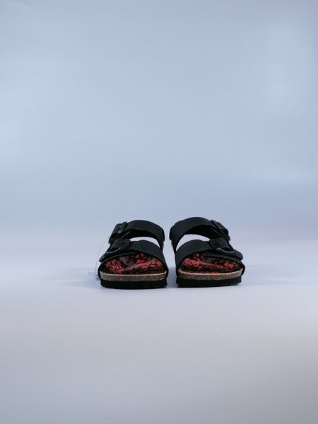 GRUNLAND - SANDALO PER BAMBINI NERO CON PLANTARE SB2019