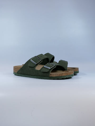 BIRKENSTOCK - CIABATTA ARIZONA VERDE DESERT DUST THYME CON PLANTARE VEGAN