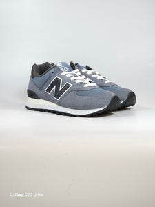 NEW BALANCE - SCARPA DA GINNASTICA 574 UNISEX AVIO GRIGIO BLU GGE