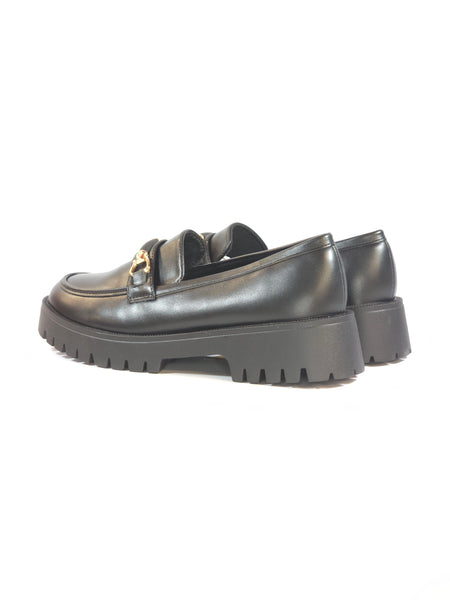 dalzoppo.it - MOCASSINO SPORTIVO NERO PER DONNA 639
