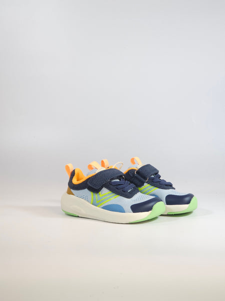 VICTORIA - SCARPA SPORTIVA SNEAKERS AZZURRA CON STRAPPO PER BAMBINO 172101