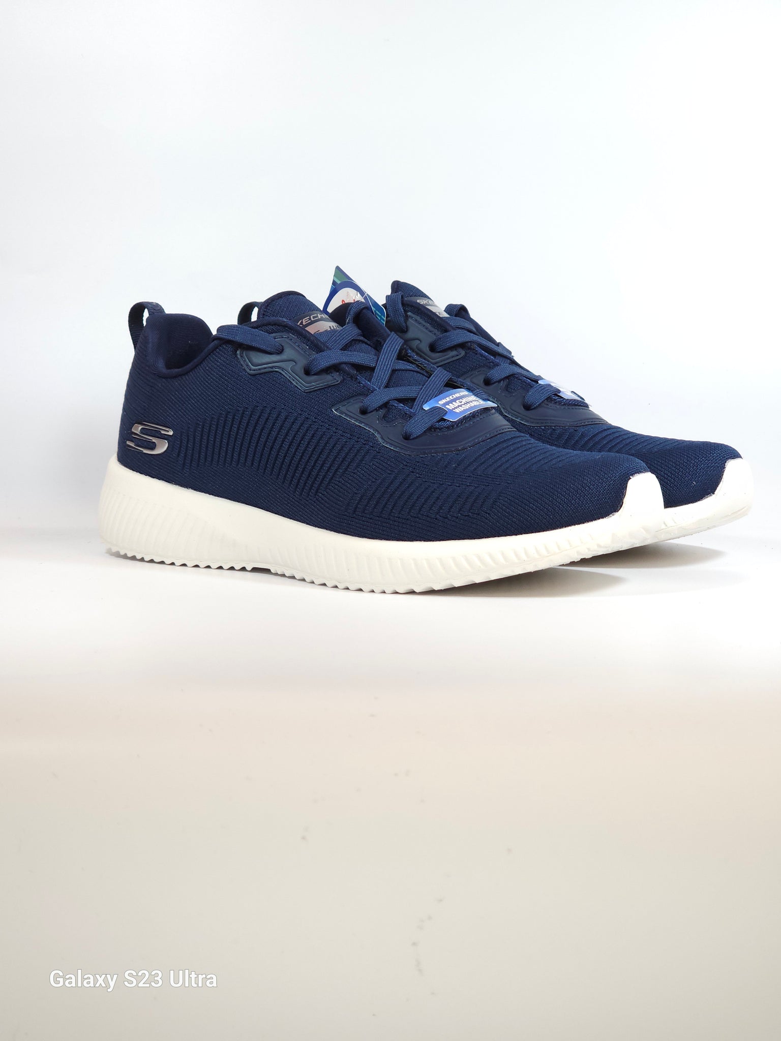 SKECHERS - SCARPA DA GINNASTICA BLU LAVABILE IN LAVATRICE PER UOMO 232290