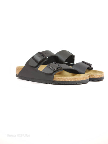 BIRKENSTOCK - CIABATTA ARIZONA CON PLANTARE NERO OPACO