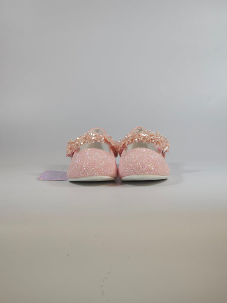 dalzoppo.it - BALLERINA ELEGANTE IN GLITTER ROSA PER BAMBINA IDEALE PER CERIMONIE GD4121