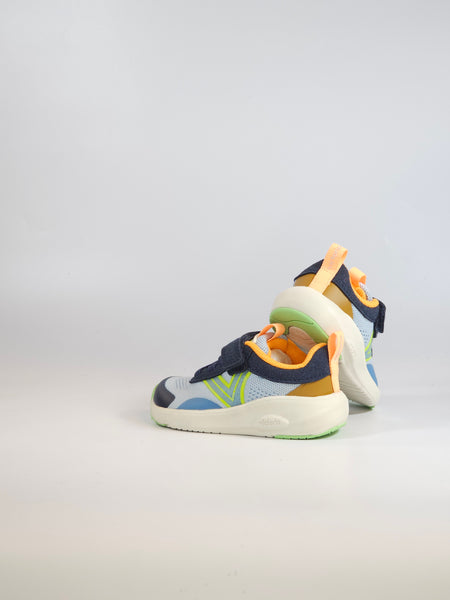 VICTORIA - SCARPA SPORTIVA SNEAKERS AZZURRA CON STRAPPO PER BAMBINO 172101