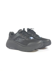 SKECHERS - SCARPA DA GINNASTICA TUTTA NERA PER DONNA CON MEMORY FOAM GO RUN CON SUOLA SOFFICE IDEALE PER CORRERE 129470