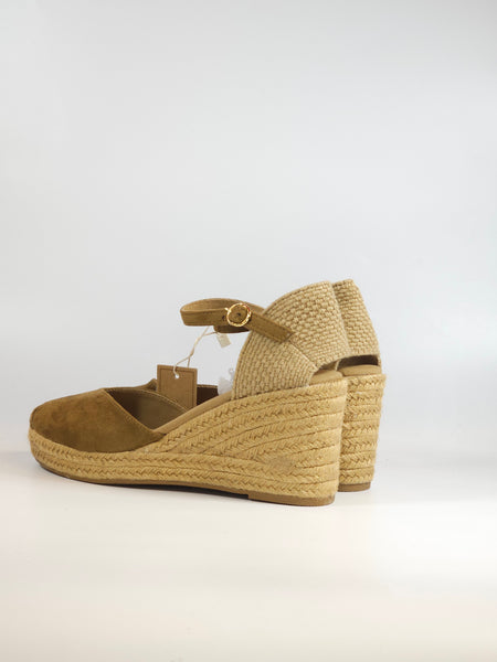 dalzoppo.it - SANDALO ESPADRILLAS BEIGE CON ZEPPA IN CORDA PER DONNA M6345