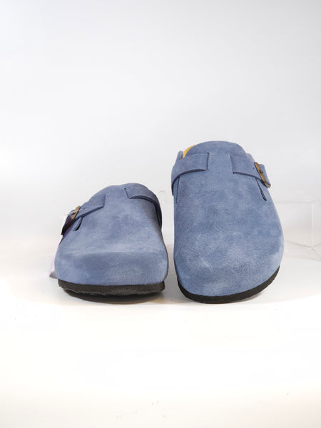 PLAKTON - CIABATTA CHIUSA UNISEX BLU IRIS CON CINTURINO REGOLABILE 171539