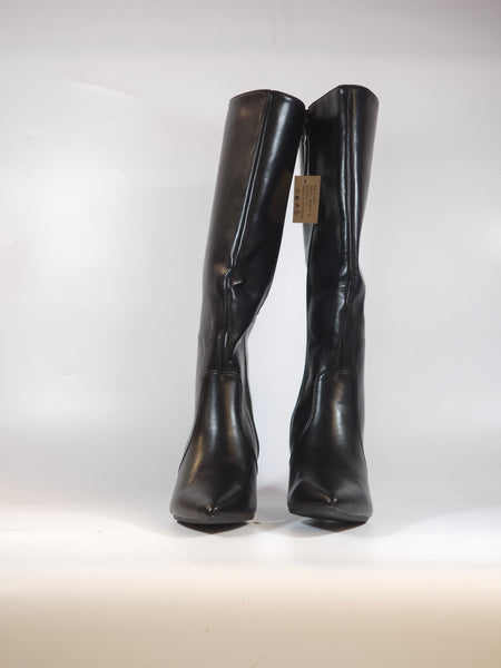 dalzoppo.it - STIVALE NERO A PUNTA CON TACCO 6CM CON CERNIERA INTERNA PER DONNA 181-233