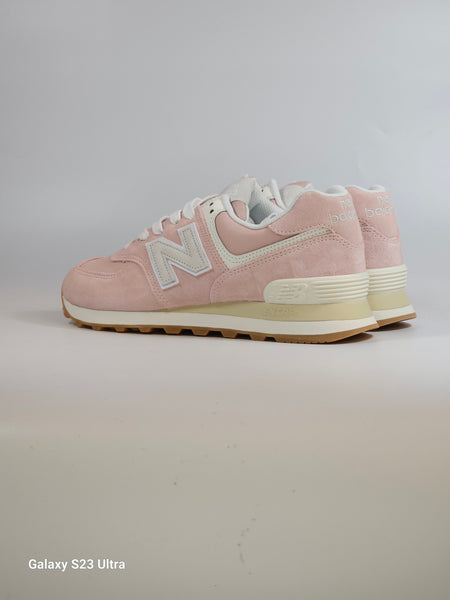 NEW BALANCE - SCARPA DA GINNASTICA 574 ROSA QE2