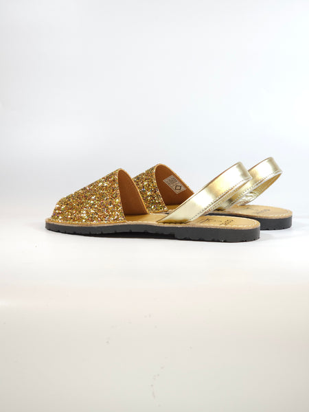 DOREA - MINORCHINA DONNA ORO IN GLITTER CANGIANTE