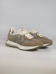 NEW BALANCE - SCARPA DA GINNASTICA 327 BEIGE TAUPE LNC PER DONNA