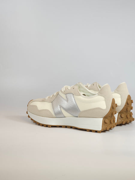 NEW BALANCE - SCARPA DA GINNASTICA 327240 BIANCA E ARGENTO PER DONNA