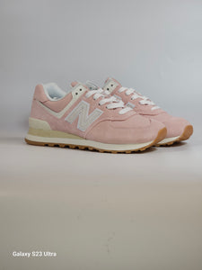 NEW BALANCE - SCARPA DA GINNASTICA 574 ROSA QE2