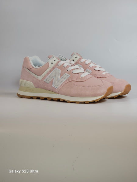 NEW BALANCE - SCARPA DA GINNASTICA 574 ROSA QE2