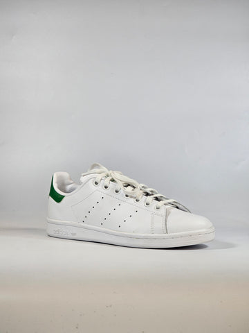 ADIDAS - SCARPA DA GINNASTICA STANSMITH BIANCA E VERDE UNISEX