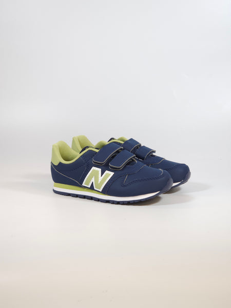 NEW BALANCE - SCARPA DA GINNASTICA 500 PER BAMBINI BLU E VERDE CON STRAPPI CNE