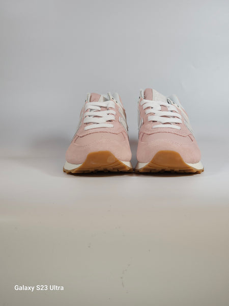 NEW BALANCE - SCARPA DA GINNASTICA 574 ROSA QE2