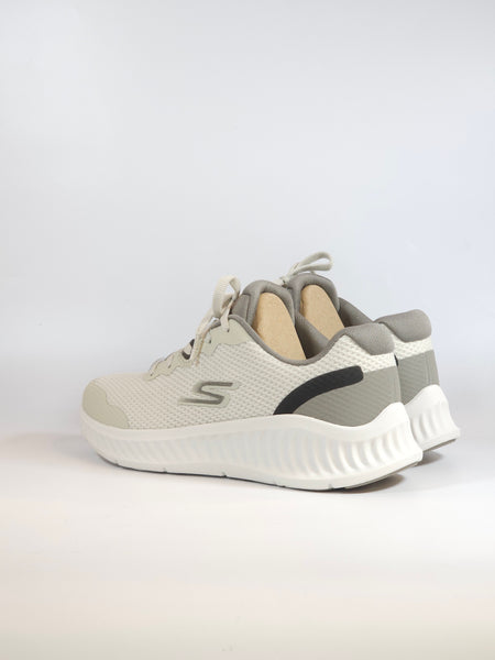 SKECHERS - SCARPA DA GINNASTICA GRIGIA CHIARA GO WALK LAVABILE IN LAVATRICE CON MEMORY FOAM PER UOMO 216373