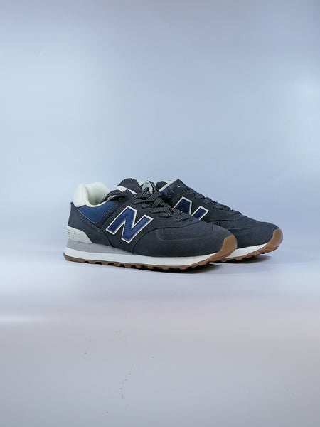 NEW BALANCE - SCARPA DA GINNASTICA 574 UNISEX BLU E GRIGIA NG2