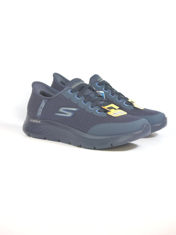 SKECHERS - SCARPA DA GINNASTICA BLU SLIP INS SENZA UTILIZZARE LE MANI PER UOMO 216332
