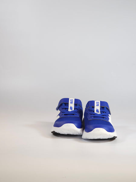 NEW BALANCE - SCARPA DA GINNASTICA BLU E BIANCA 578 PRIMI PASSI BAMBINO RB