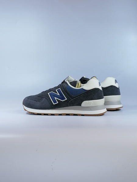 NEW BALANCE - SCARPA DA GINNASTICA 574 UNISEX BLU E GRIGIA NG2