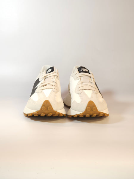 NEW BALANCE - SCARPA DA GINNASTICA 327 BIANCA E NERA GD