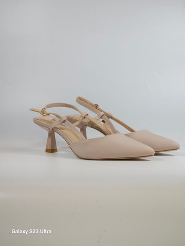 dalzoppo.it - SCARPA SLINGBACK IN RASO ROSA CIPRIA CON TACCO DI 6 CM 95-99