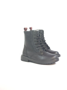 GEOX - ANFIBIO IN SIMILPELLE CON ZIP INTERNA PER BAMBINI E RAGAZZI J049QD
