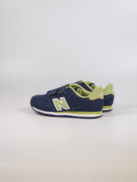 NEW BALANCE - SCARPA DA GINNASTICA 500 PER BAMBINI BLU E VERDE CON STRAPPI CNE