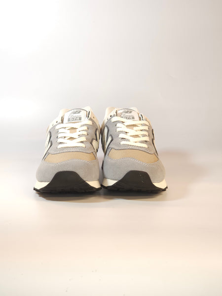 NEW BALANCE - SCARPA DA GINNASTICA 574 UOMO GRIGIA E BIANCA 6O5