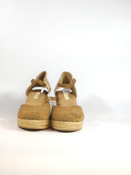 dalzoppo.it - SANDALO ESPADRILLAS BEIGE CON ZEPPA IN CORDA PER DONNA M6345