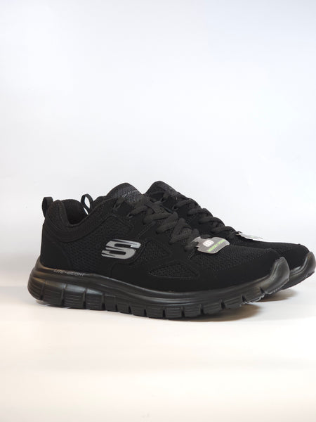 SKECHERS - SCARPA DA GINNASTICA TUTTA NERA CON MEMORY FOAM 52635